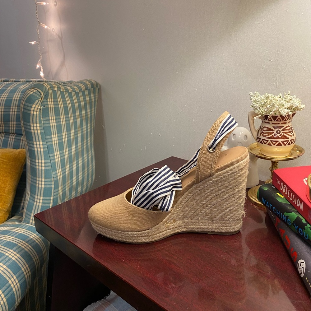 Vintage Pinup 40s High Heel Wedges